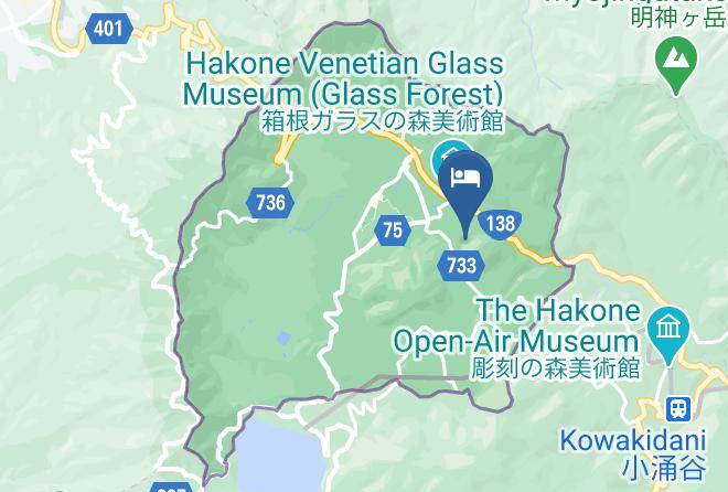 Hakone Townashigarashimo District - Centurion Hakone Bettei Maps