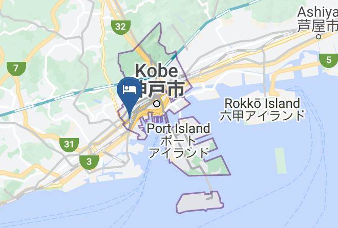 Kobe City Chuo Ward - Centurion Hotel Grand Kobe Station Maps