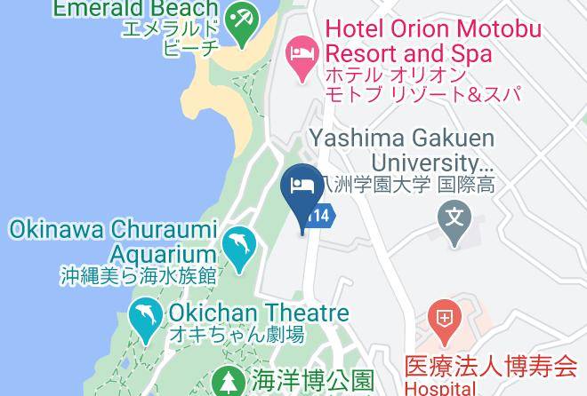 Centurion Hotel Okinawa Churaumi Map