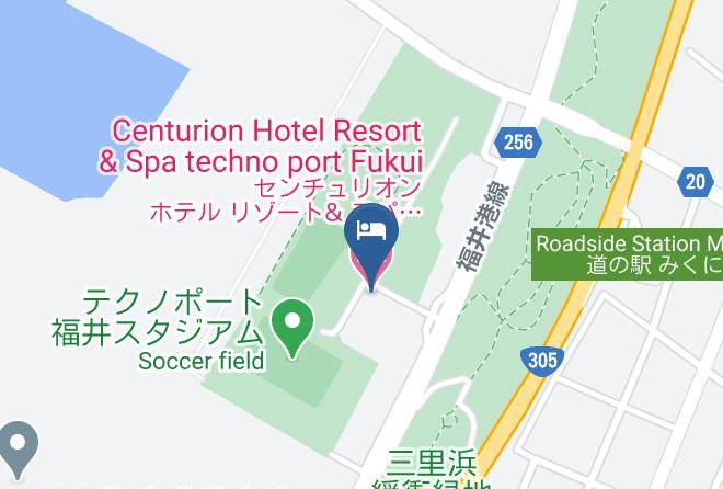 Centurion Hotel Resort & Spa Techno Port Fukui Map