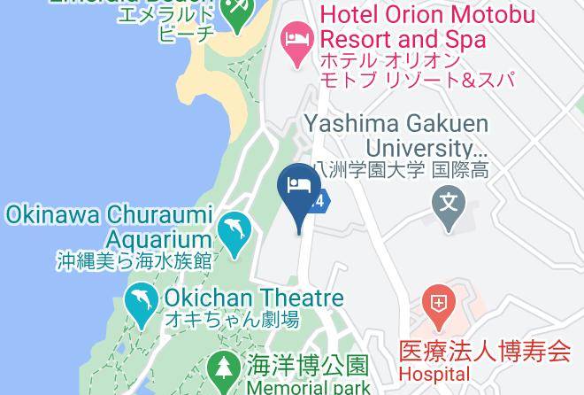 Centurion Hotel Resort Vintage Okinawa Churaumi Map