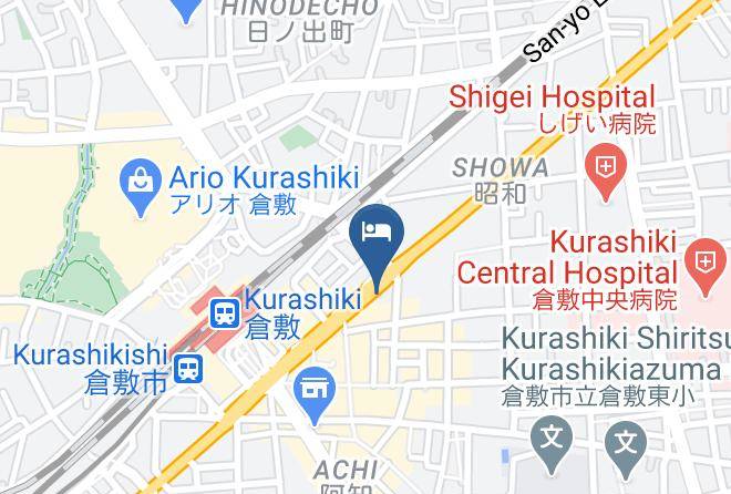 Kurashiki City - Centurion Hotel & Spa Kurashiki Maps