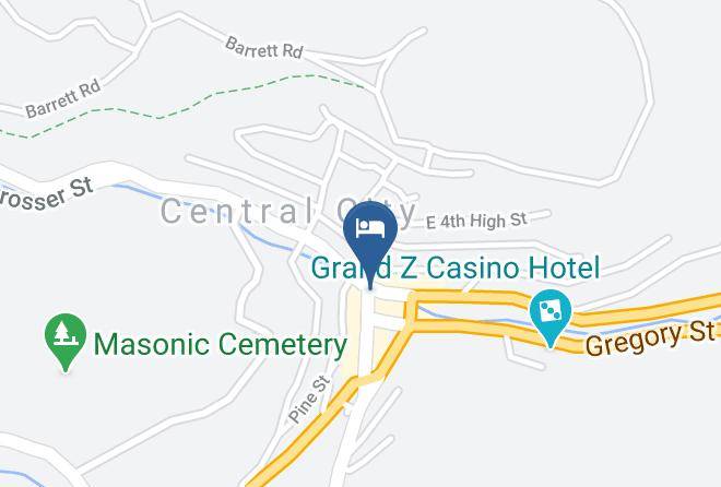 Gilpin - Century Casino & Hotel Central City Maps