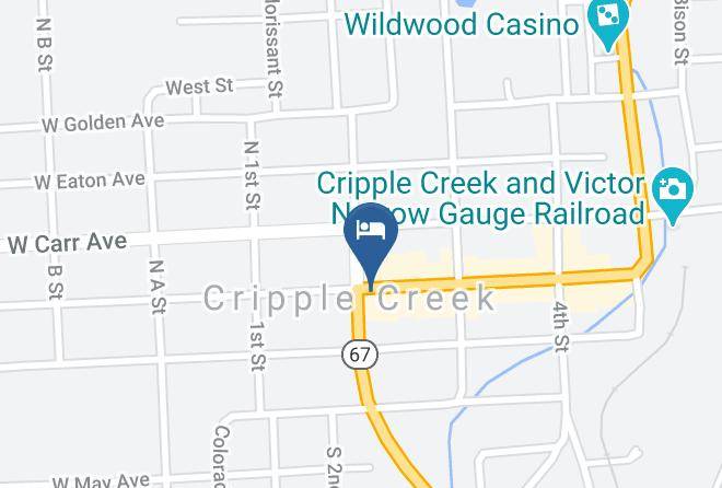 Teller - Century Casino & Hotel Cripple Creek Maps