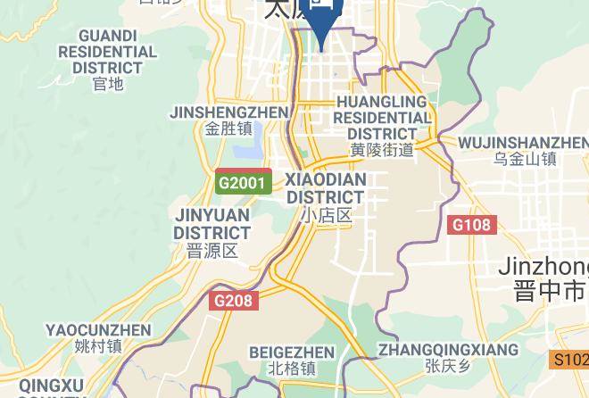 Taiyuan - Century Dynast Business Hotel Maps