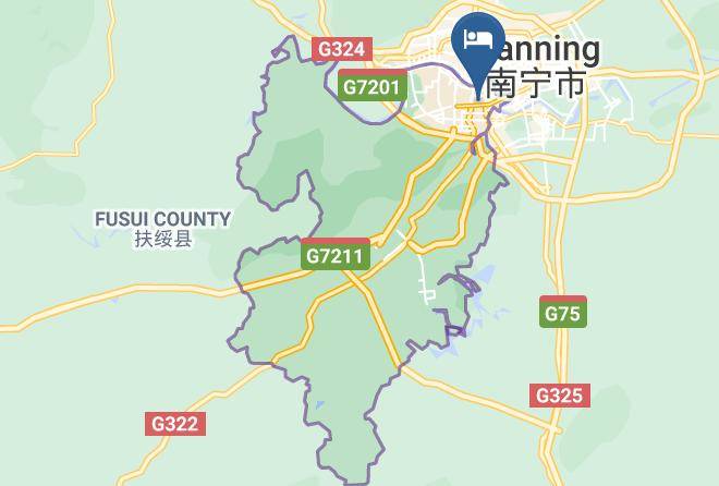 Nanning - Century Golden Crown Hotel Maps