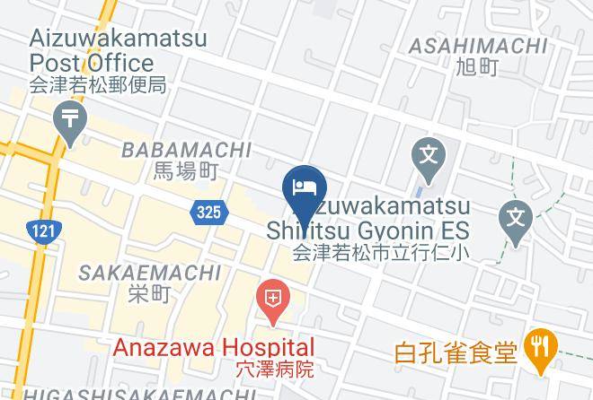 Aizuwakamatsu City - Century Hotel Maps