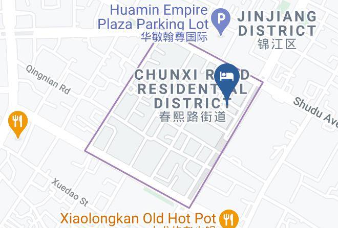 Chengdu - Century Huihe Business Hotel Maps