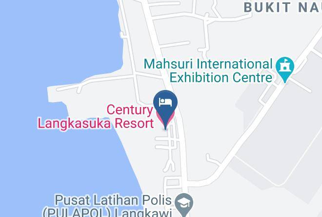 Langkawi - Century Langkasuka Resort Maps