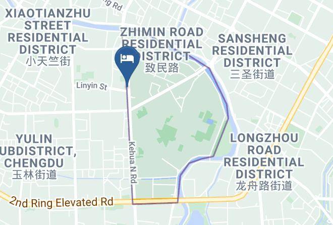 Chengdu - Century Nancheng Hotel Maps