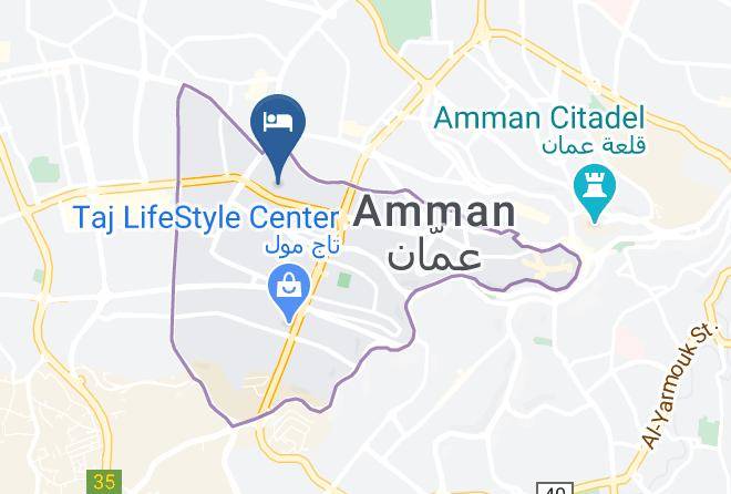 Amman - Century Park Hotel Maps