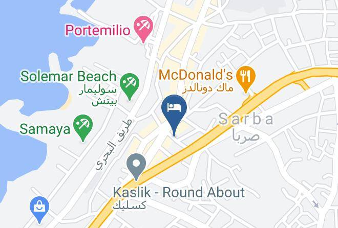 Kesrwan - Century Park Hotel Maps