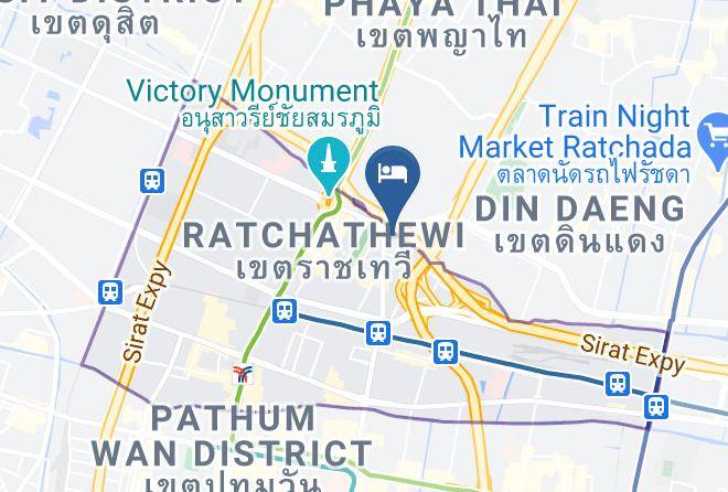 Ratchathewi - Century Park Hotel Maps