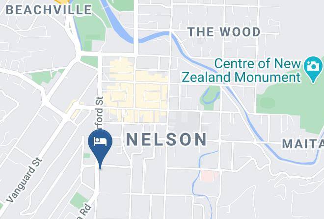 Nelson - Century Park Motor Lodge Nelson Maps