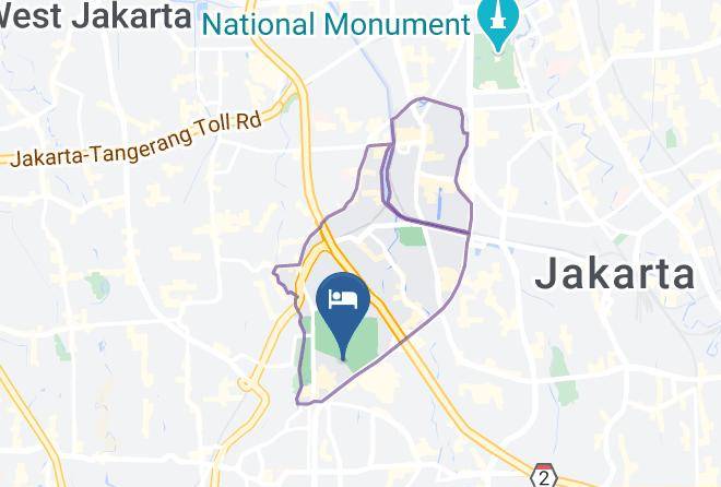 Central Jakarta - Century Park Maps