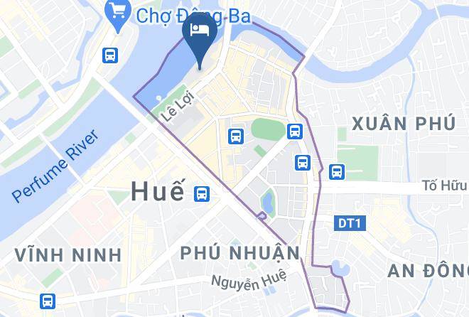 Century Riverside Hotel Hue Map
