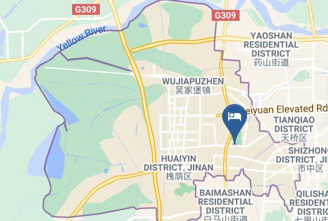 Ji Nan - Century Runfeng Business Hotel Maps