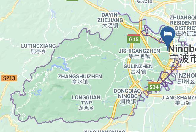 Ningbo - Century Shengye Hotel Ningbo Maps
