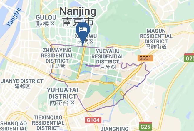 Nanjing - Century Star Hotel Zhongshandonglu Fast Maps