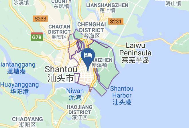 Century Torch Hotel Map