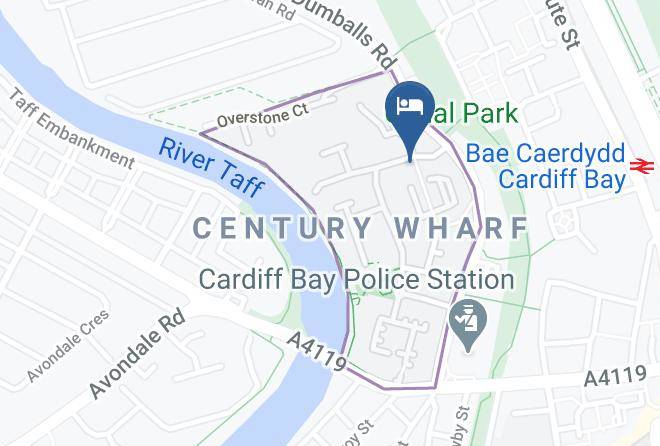 Cardiff - Century Wharf Maps