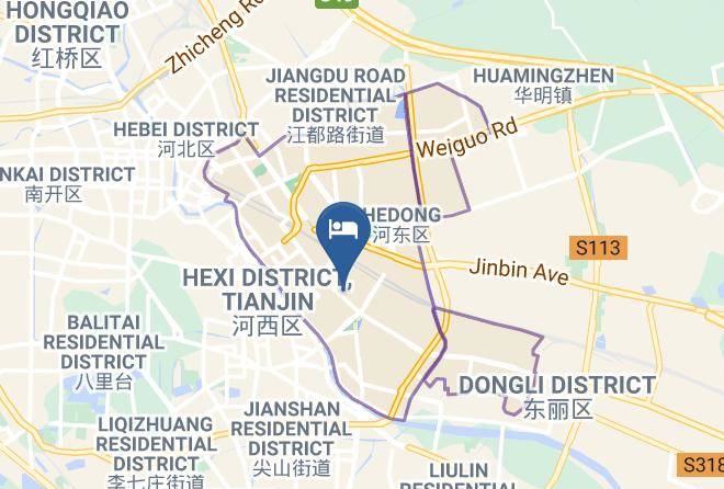 Hedong District - Century Xin Nanfang Express Hotel Maps