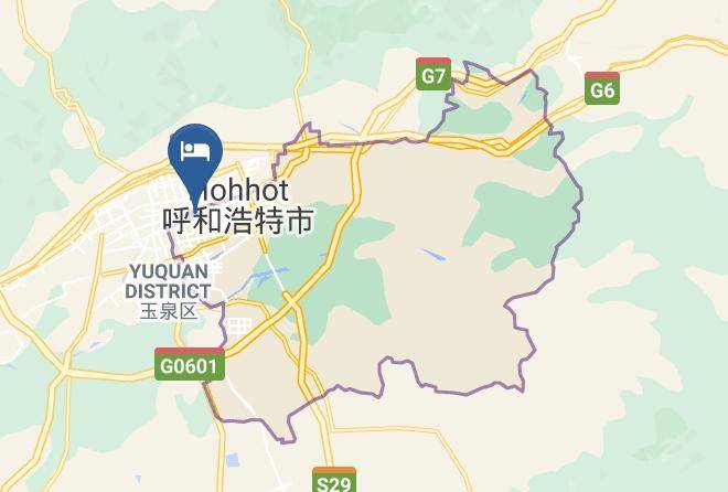 Hohhot - Century Xinyuan Hotel Maps
