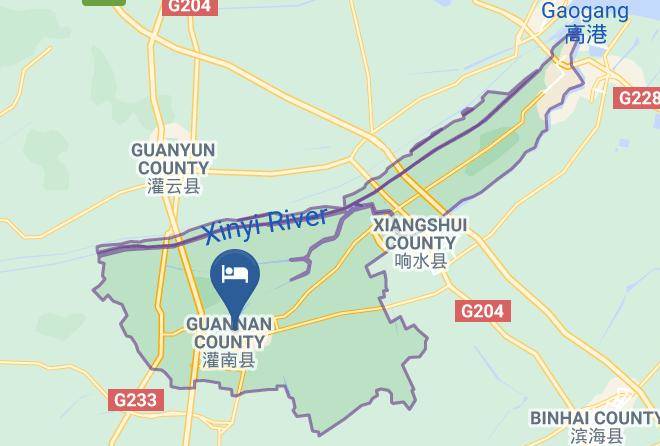Lianyungang - Century Zunyuan Hotel Maps