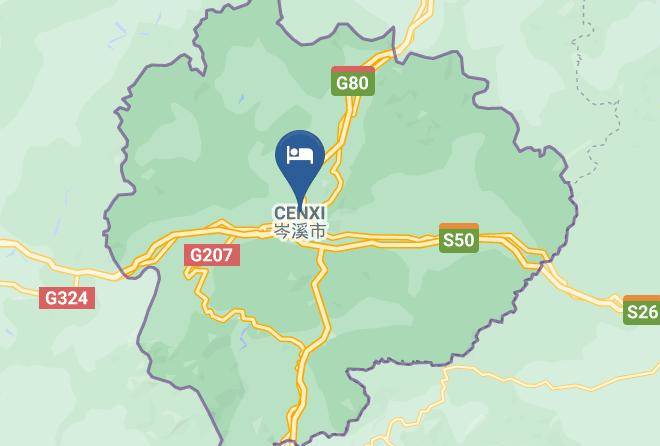 Wuzhou - Cenxi Huaying Wanrun Hotel Maps