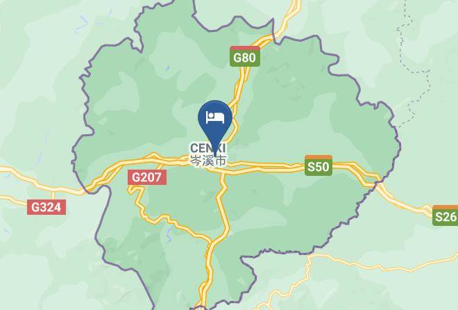 Wuzhou - Cenxi Yuan Peak Hotel Maps
