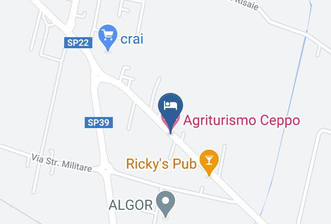 Padua - Agriturismo Ceppo Maps