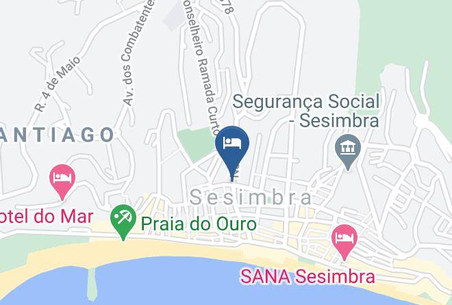 Sesimbra - Cerca Da Vitoria Maps