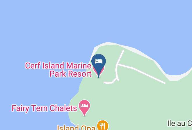 Victoria - Cerf Island Marine Park Resort Maps