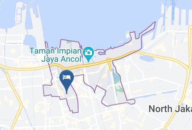 West Jakarta - Hotel Tangki Residence Maps