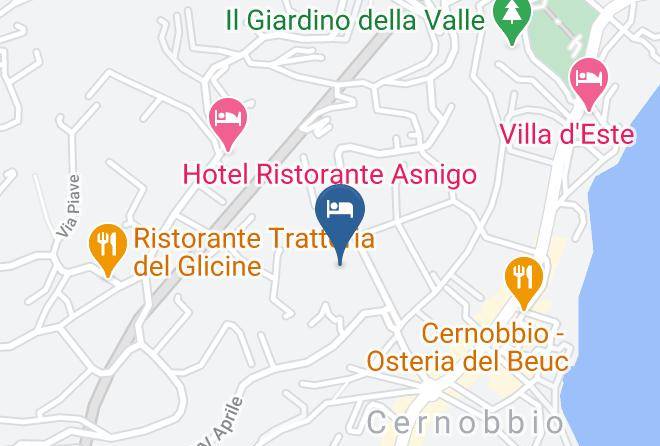 Como - Cernobbio Residence Maps