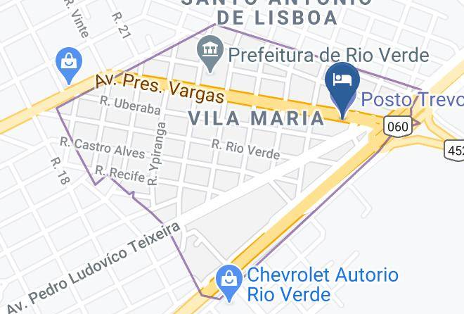 Rio Verde - Cerrado Gran Hotel Maps