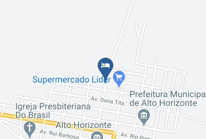 Alto Horizonte - Cerrado Hotel Maps