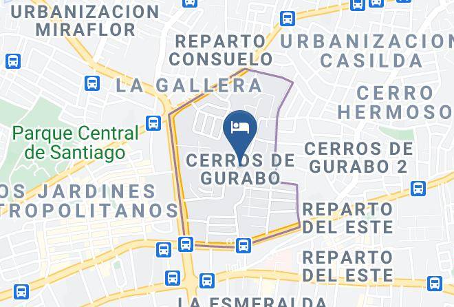 Santiago De Los Caballeros - Cerro De Gurabo De Lujo Maps