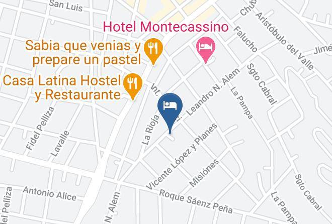 Punilla Department - Cerro Uritorco Hotel Maps