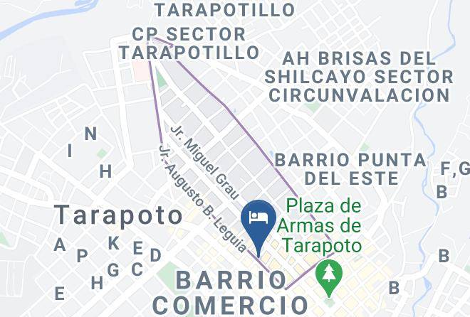 Cerro Verde Tarapoto Hotel S A C Map