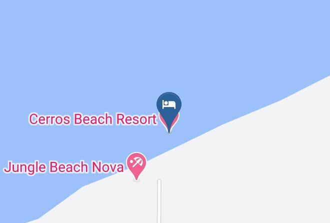 Corozal - Cerros Beach Resort Maps