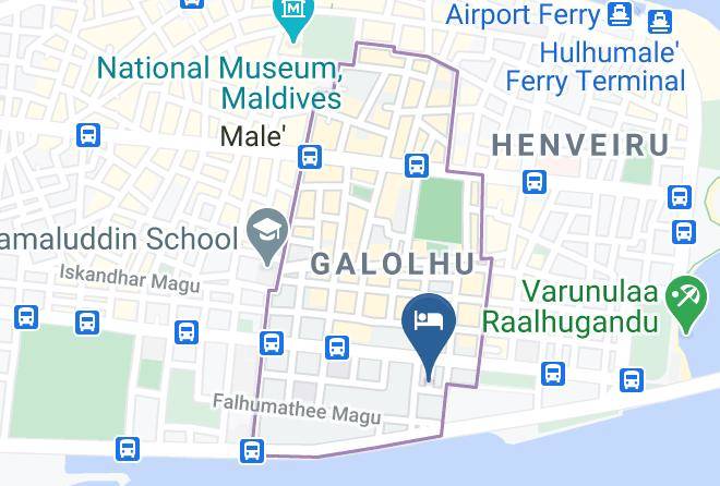 North Male - Cerulean View Boutique Hotel Maps