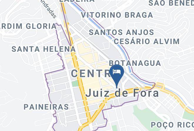 Juiz De Fora - Cesar Palace Hotel Maps