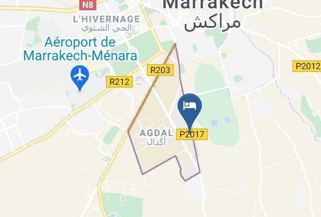 Marrakesh - Cesar Resort & Spa Maps