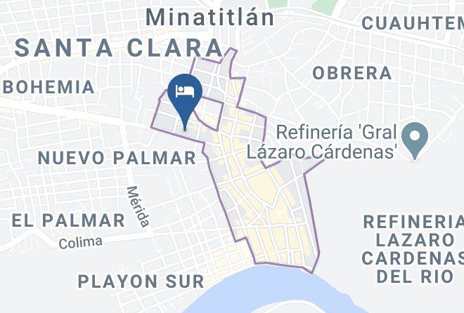 Minatitlan - Cesar's Hotel Maps