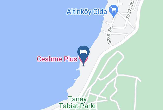 Cesme - Romeo Ceshme Plus Hotel Maps