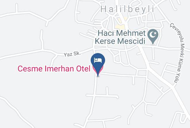 Kemalpasa - Cesme Imerhan Otel Maps