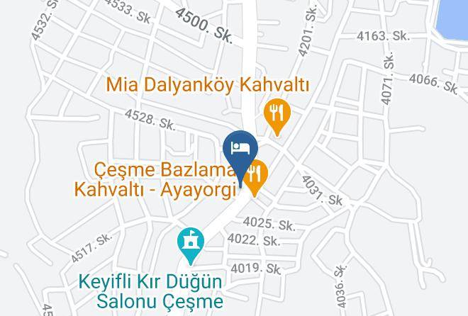 Cesme - Cesme'li Butik Otel Maps