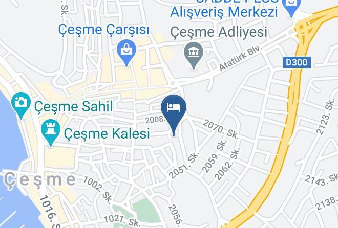 Cesme - Cesme Pansiyon Maps