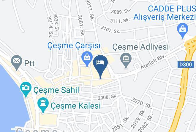 Cesme - Cesurlar Otel Maps
